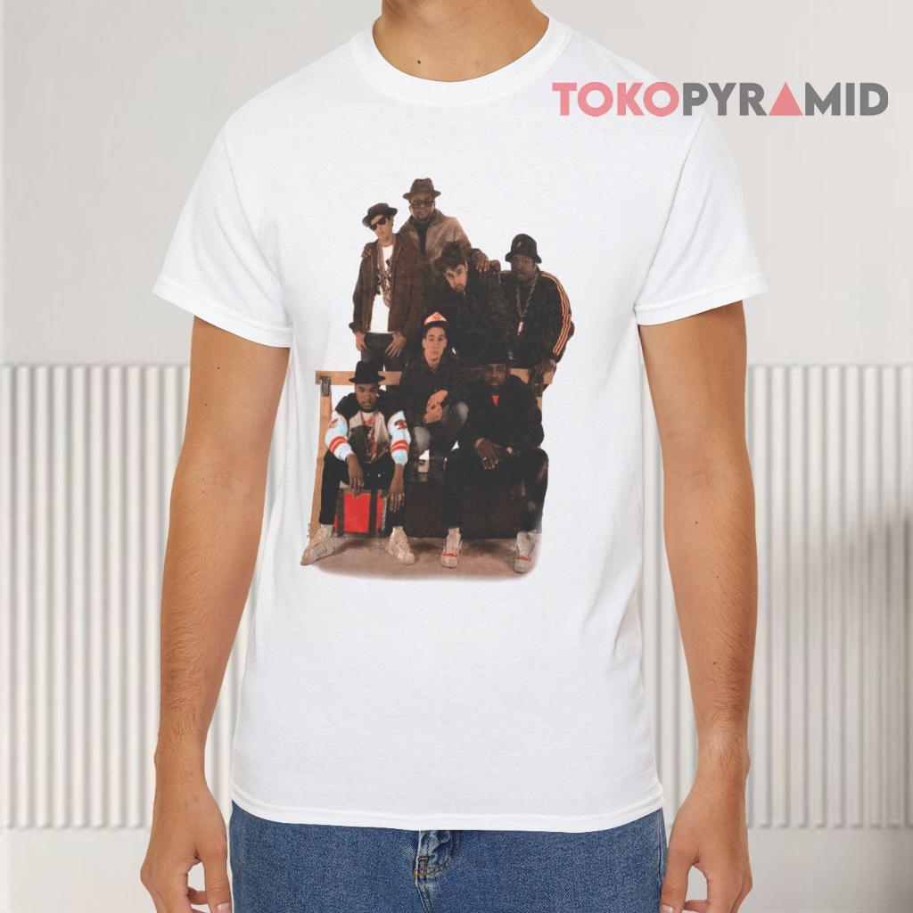 Vintage 1987 Run Dmc Beastie Boys Together Forever White T shirt Vintage 1987 Run Dmc Beastie Boys Together Forever White T shirt