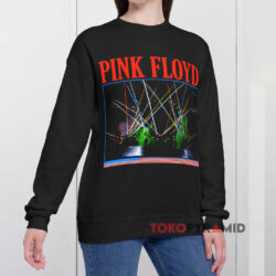 Vintage 1987 Summer Tour Pink Floyd Shirt Double Sided 3 Vintage 1987 Summer Tour Pink Floyd Black Sweatshirt Front
