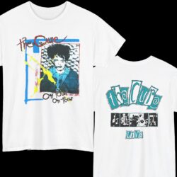 Vintage 1987 The Cure Live On Tour Shirt 2 Sided