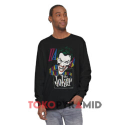 Vintage 1987 The Joker HaHaHa DC Comics Shirt 4 Vintage 1987 The Joker Hahaha Dc Comics Black Long sleeved