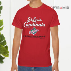 Vintage 1987 World Series MLB St Louis Cardinals Shirt 2 Vintage 1987 World Series Mlb St Louis Cardinals Red T shirt