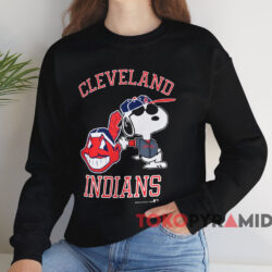 Vintage 1988 Cleveland Indians Snoopy Shirt 3 Vintage 1988 Cleveland Indians Snoopy Shirt Black Sweatshirt