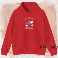Vintage 1988 Cleveland Indians Snoopy Shirt 2 Vintage 1988 Cleveland Indians Snoopy Shirt Red Hoodie