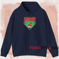 Vintage 1988 Cleveland Indians Wahoo Shirt 2 Vintage 1988 Cleveland Indians Wahoo Shirt Navy Hoodie