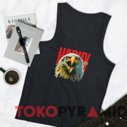 Vintage 1988 Harley Davidson Eagle Classic Bike Berlin T shirt Black TankTop