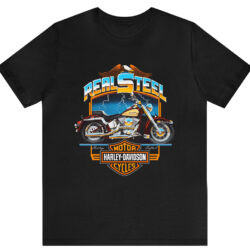 Vintage 1988 Harley Davidson Real Steel Heritage Softail T-shirt 5 Vintage 1988 Harley Davidson Real Steel Heritage Softail T shirt