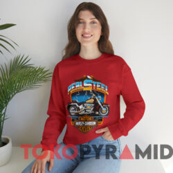 Vintage 1988 Harley Davidson Real Steel Heritage Softail T-shirt 3 Vintage 1988 Harley Davidson Real Steel Heritage Softail T shirt Red Sweatshirt