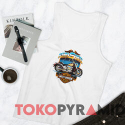 Vintage 1988 Harley Davidson Real Steel Heritage Softail T-shirt 4 Vintage 1988 Harley Davidson Real Steel Heritage Softail T shirt White TankTop