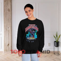 Vintage 1988 Led Zeppelin Hammer Of The Gods Black Long sleeved