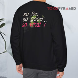 Vintage 1988 Megadeth So Far So Good So What Sweatshirt Back