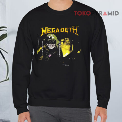 Vintage 1988 Megadeth So Far So Good So What Sweatshirt front