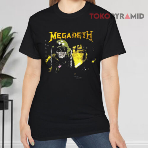 Vintage 1988 Megadeth So Far So Good So What T shirt front