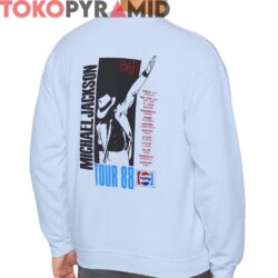 Vintage 1988 Michael Jackson Bad Tour Shirt Double sided