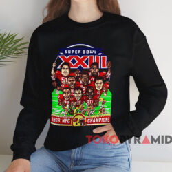 Vintage 1988 San Francisco 49ers Champions T shirt Black Sweatshirt