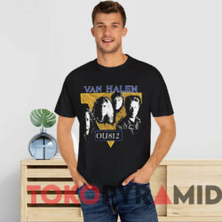 Vintage 1988 Van Halen Ou812 Tour T shirt Black T shirt