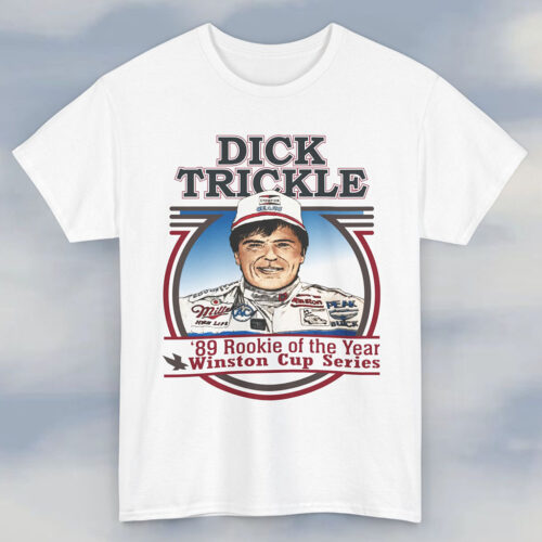 Vintage 1989 Dick Trickle Nascar T-shirt Rookie Of The Year Winston Cup Series