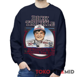 Vintage 1989 Dick Trickle Nascar T shirt Rookie Of The Year Winston Cup Series Sweatshirt