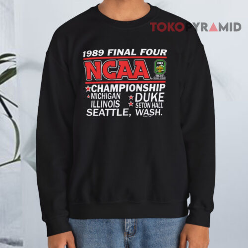 Vintage 1989 Final Four Ncaa Championship Sweatshirt