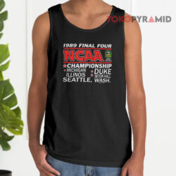 Vintage 1989 Final Four Ncaa Championship Tank Top