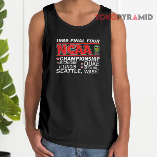 Vintage 1989 Final Four Ncaa Championship Tank Top