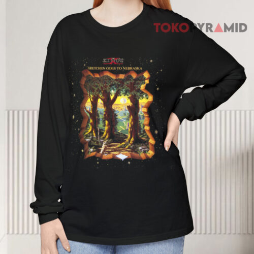 Vintage 1989 King's X Gretchen Goes To Nebraska Long sleeved