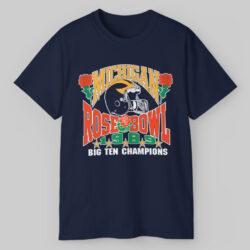 Vintage 1989 Michigan Rose Bowl Big Ten Champions T shirt
