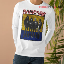 Vintage 1989 Ramones Brain Drain Tour Shirt 4 Vintage 1989 Ramones Brain Drain Tour Long sleeved