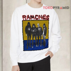 Vintage 1989 Ramones Brain Drain Tour Shirt 3 Vintage 1989 Ramones Brain Drain Tour Sweatshirt