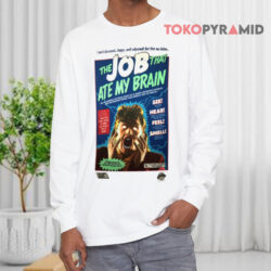 Vintage 1989 The Job That Ate My Brains Ramones Shirt 4 Vintage 1989 The Job That Ate My Brains Ramones Long sleeved