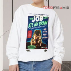 Vintage 1989 The Job That Ate My Brains Ramones Shirt 3 Vintage 1989 The Job That Ate My Brains Ramones Sweatshirt