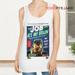 Vintage 1989 The Job That Ate My Brains Ramones Shirt 2 Vintage 1989 The Job That Ate My Brains Ramones Tank Top