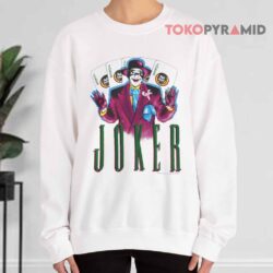 Vintage 1989 The Joker Batman Jack Nicholson Sweatshirt