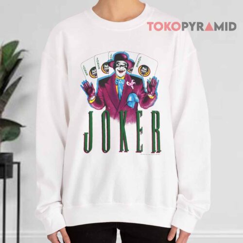 Vintage 1989 The Joker Batman Jack Nicholson Sweatshirt