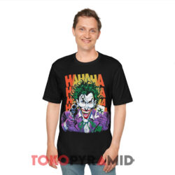 Vintage 1989 The Joker Dc Comics Hahaha Black T shirt