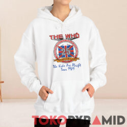 Vintage 1989 The Who 25th Anniversare The Kids Are Alright Tour 2-sided Shirt 5 Vintage 1989 The Who 25th Anniversare The Kids Are Alright Tour 2 sided Hoodie