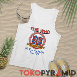 Vintage 1989 The Who 25th Anniversare The Kids Are Alright Tour 2-sided Shirt 7 Vintage 1989 The Who 25th Anniversare The Kids Are Alright Tour 2 sided Tank Top
