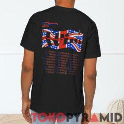 Vintage 1989 The Who Celebrating 25 Years 1964-1989 Tommy North America Tour 2-sided Shirt 2 Vintage 1989 The Who Celebrating 25 Years 1964 1989 Tommy North America Tour 2 sided Back T shirt