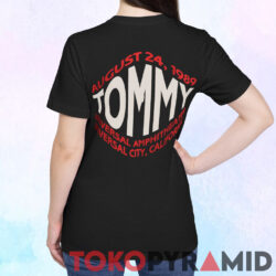 Rare Vintage 1989 The Who Tommy 25th Anniversary 2-sided Shirt 2 Vintage 1989 The Who Tommy 25th Anniversary 2 sided Back T shirt