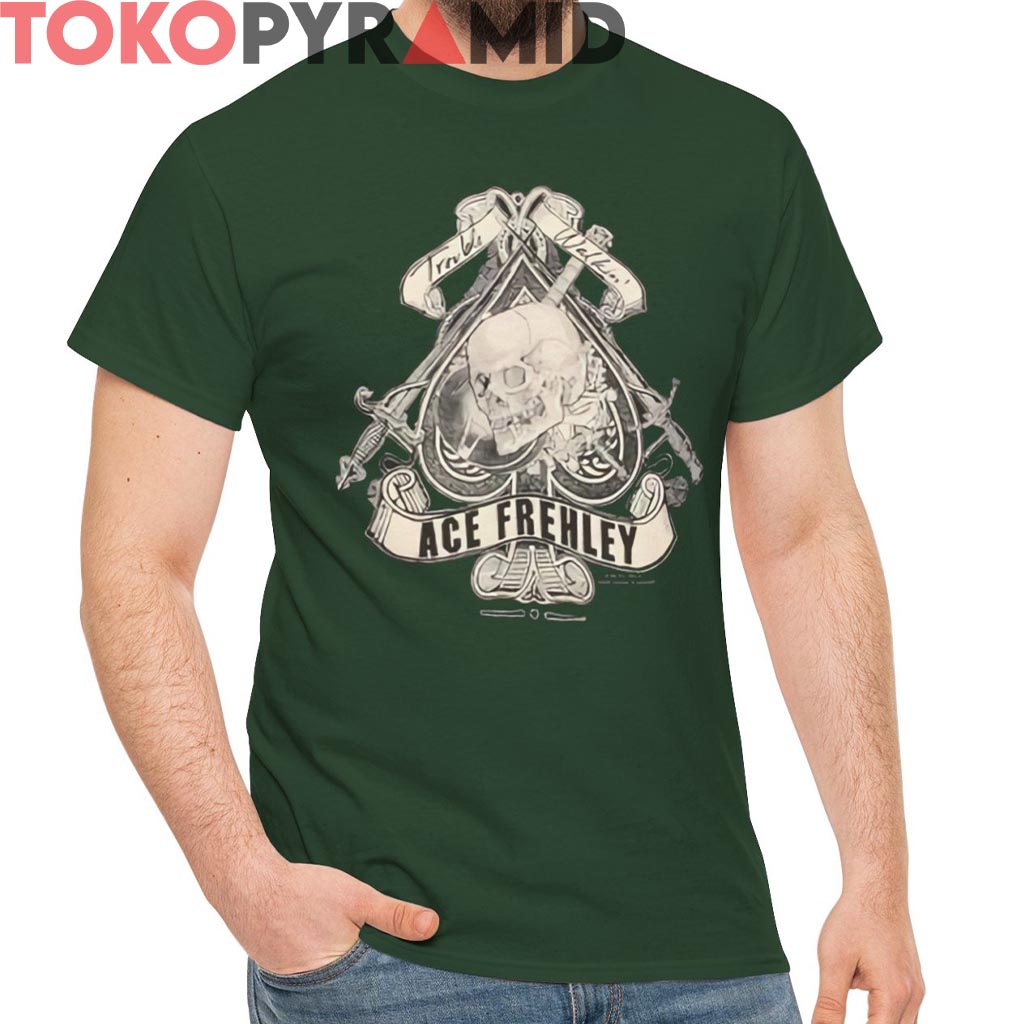 Vintage 1989 Trouble Walkin' Ace Frehley Shirt Vintage 1989 Trouble Walkin' Ace Frehley Shirt