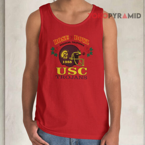 Vintage 1989 Usc Trojans Rose Bowl Tank Top