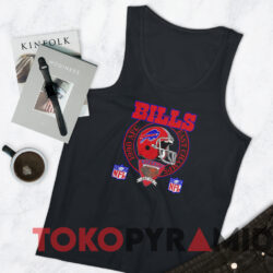 Vintage 1990 Buffalo Bills AFC East Champs T-shirt 3 Vintage 1990 Buffalo Bills Afc East Champs T shirt Black TankTop