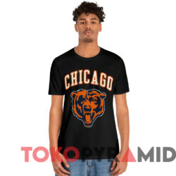 Vintage 1990 Chicago Bears Nfl T shirt Black T shirt