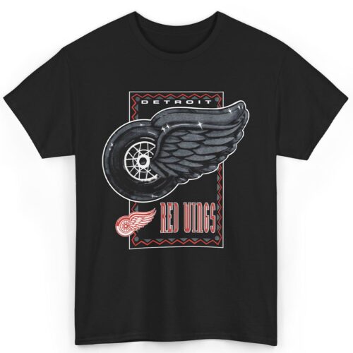Vintage 1990 Detroit Red Wings Big Logo Shirt