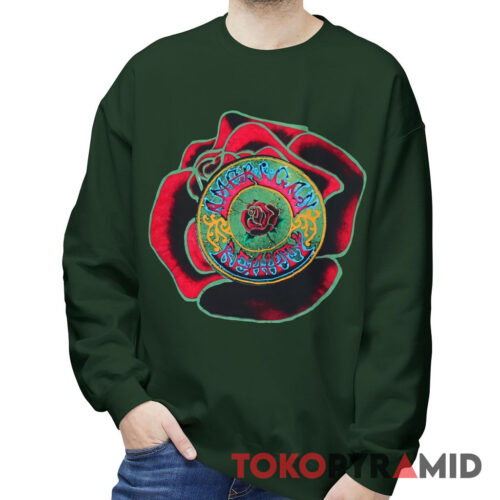 Vintage 1990 Grateful Dead American Beauty Rare Sweatshirt