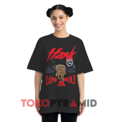 Vintage 1990 Hank Williams Jr The Lone Wolf Tour Black T shirt