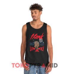 Vintage 1990 Hank Williams Jr. Lone Wolf Tour Shirt 2 Vintage 1990 Hank Williams Jr The Lone Wolf Tour Black Tank Top