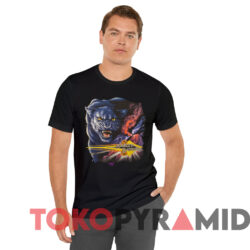 Vintage 1990 Harley-Davidson Black Panther T-shirt 4 Vintage 1990 Harley Davidson Black Panther T shirt Black T shirt
