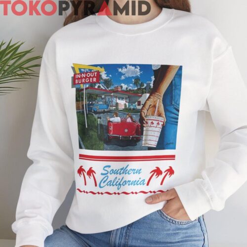 Vintage 1990 In N Out Burger Southern California Shirt Vintage 1990 In N Out Burger Southern California Shirt