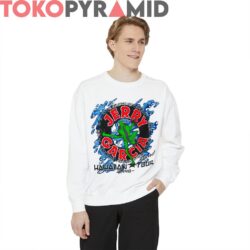 Vintage 1990 Jerry Garcia Band Hawaiian Tour Rare 2 Sided