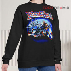 Vintage 1990 Judas Priest Painkiller Tour Black Sweatshirt